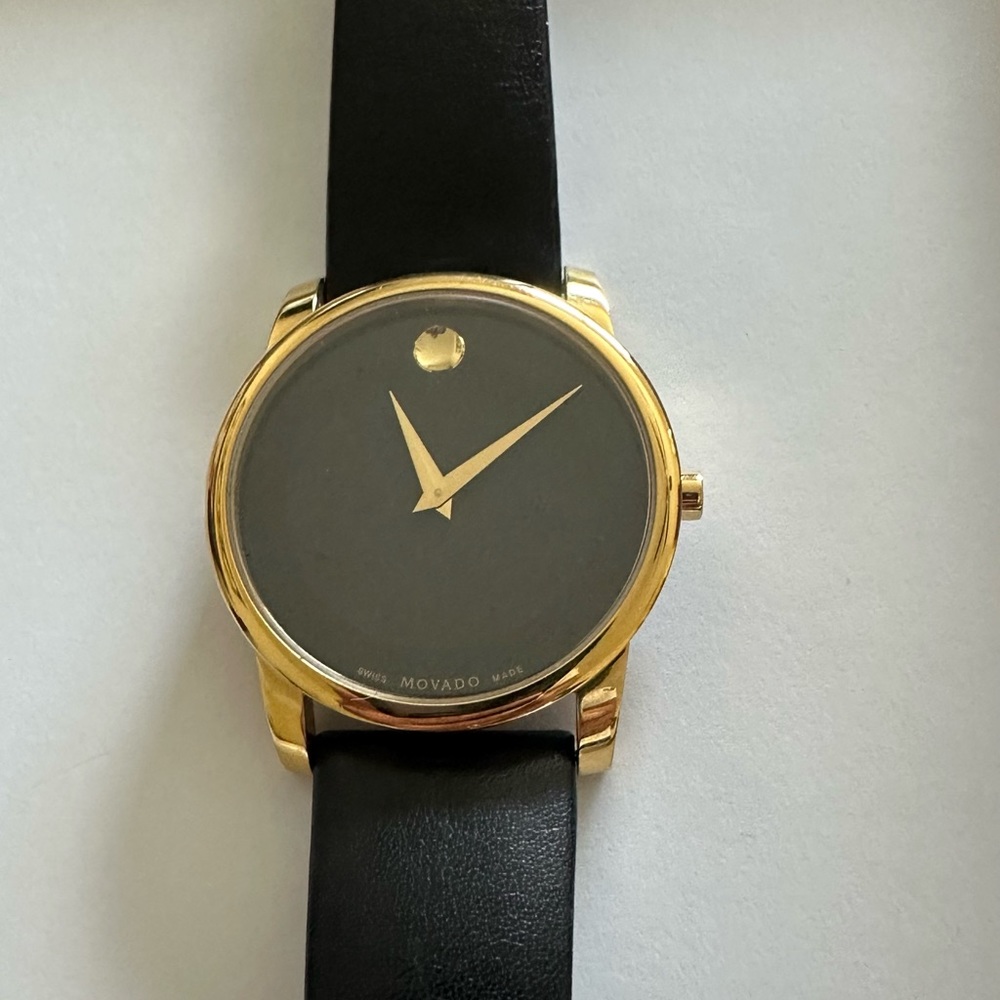 Movado wrist ladies sparingly used , in pristine condition